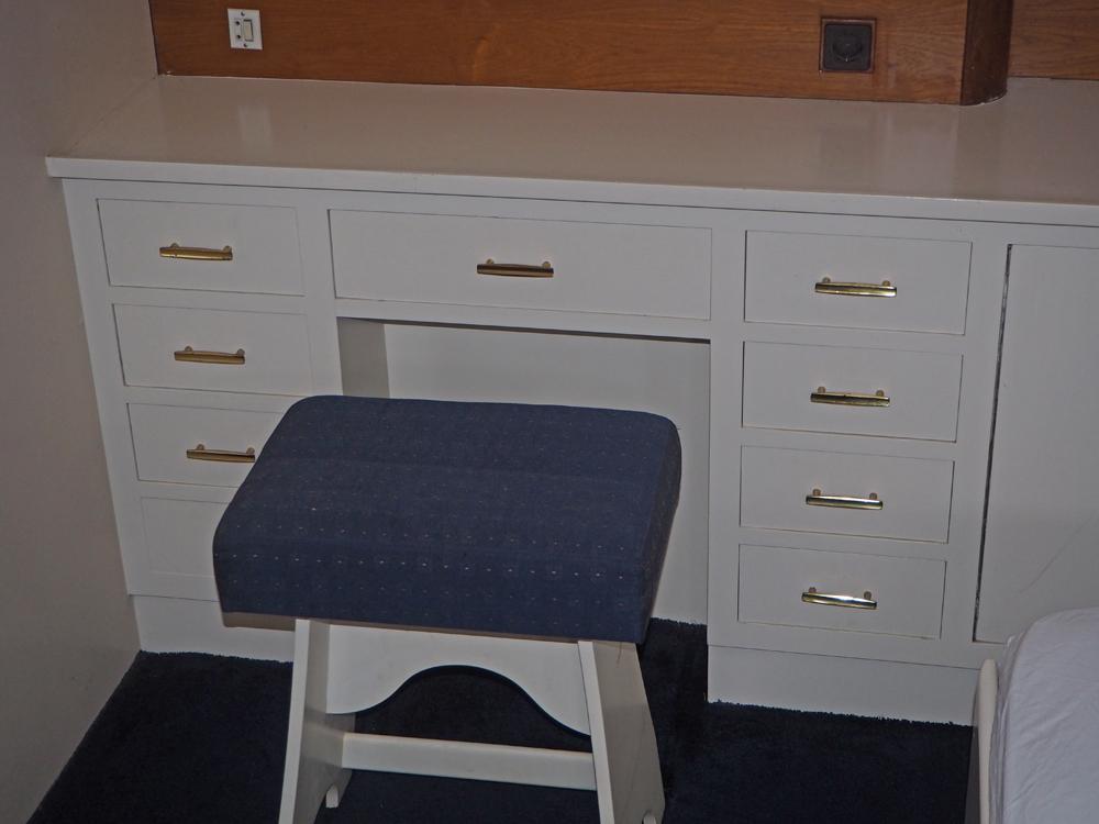 Achterkaj&uuml;te, Innenausstattung